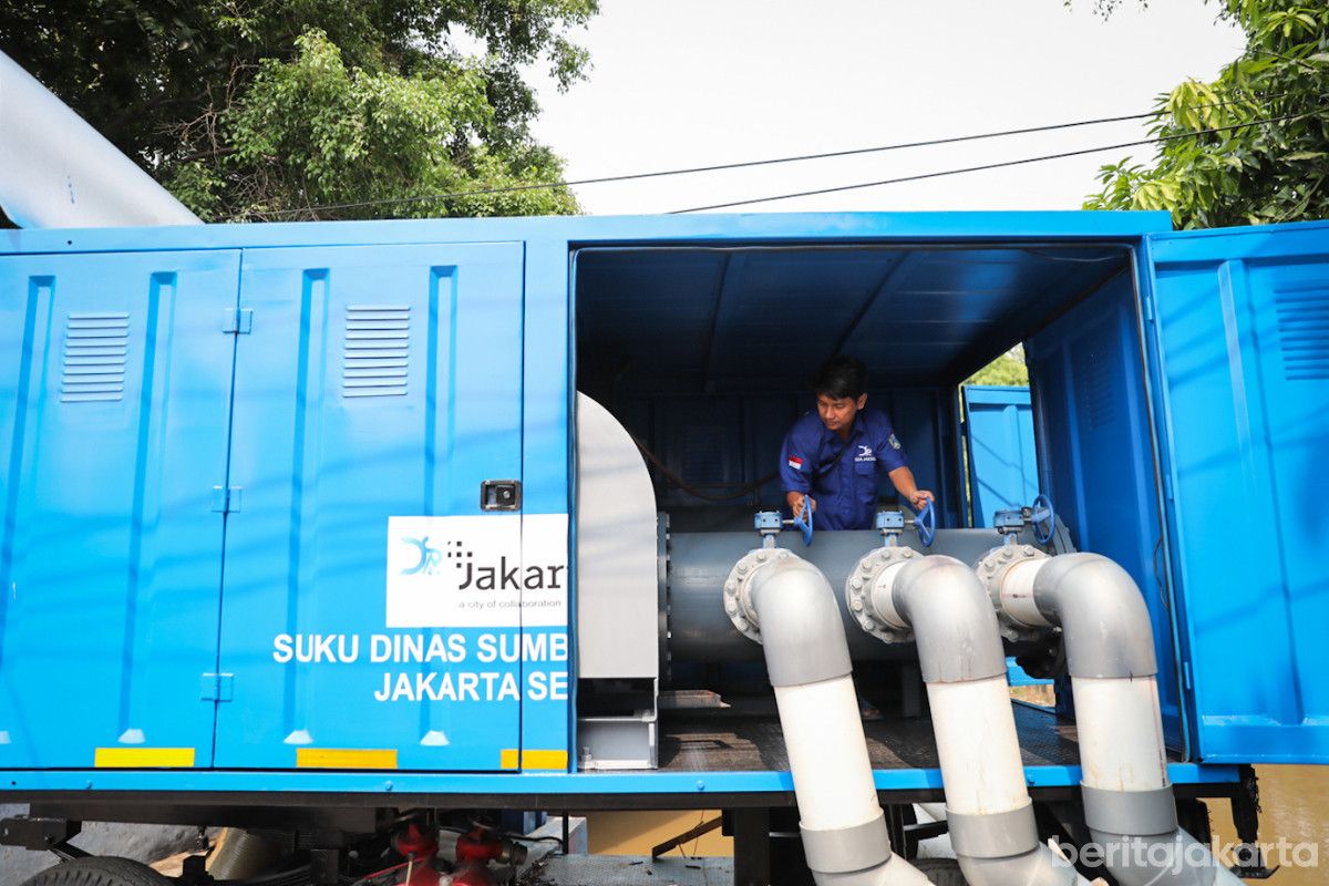 Jakarta Siapkan Infrastruktur Hadapi Cuaca Ekstrem, 1.000 Pompa Siaga