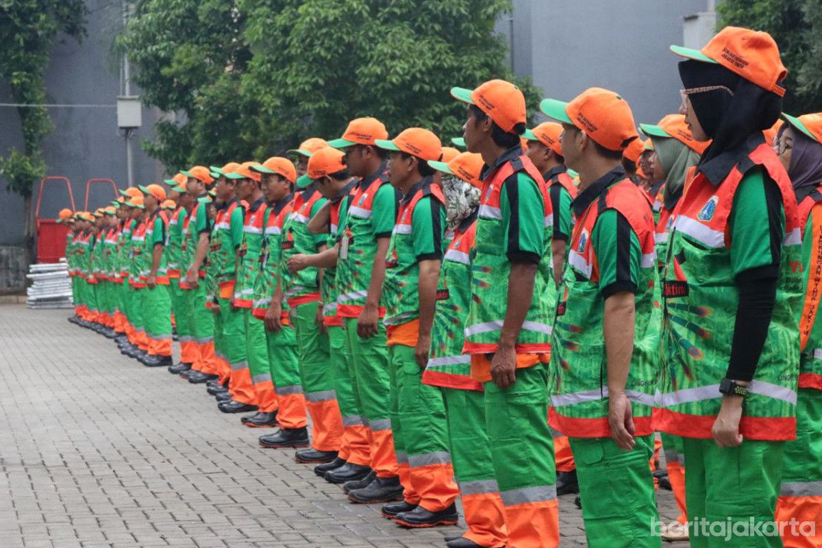 Jakarta Bersih di Malam Tahun Baru, DLH Siagakan 3.395 Petugas
