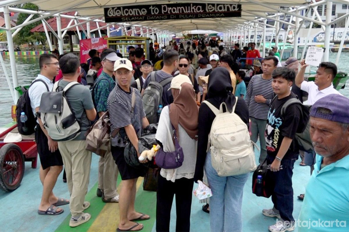 Ribuan Wisatawan Padati Kepulauan Seribu Sambut Libur Natal dan Akhir Tahun