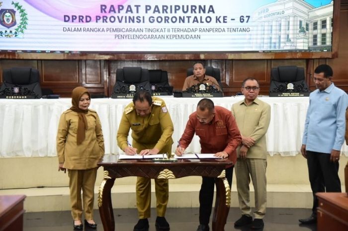 Sah! Provinsi Gorontalo Kini Punya Perda Kepemudaan