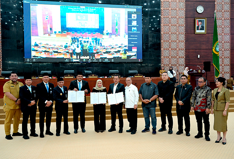 Pemprov dan DPRD Sumut Sepakati Tiga Ranperda untuk Perkuat Tata Kelola Daerah