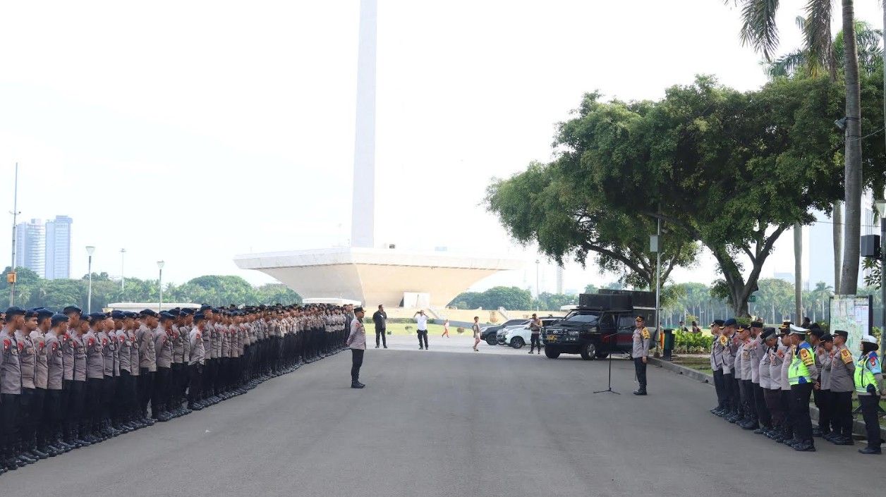 Ada Demo Buruh di Monas Hari Ini, Polda Metro Jaya Kerahkan 2 Ribu Lebih Personel
