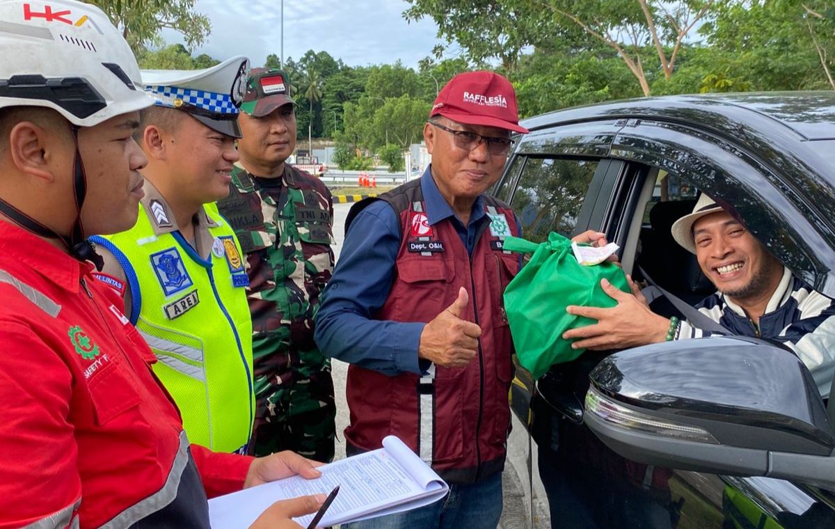 Pengelola Tol Lampung Gelar Operasi Microsleep saat momen Nataru
