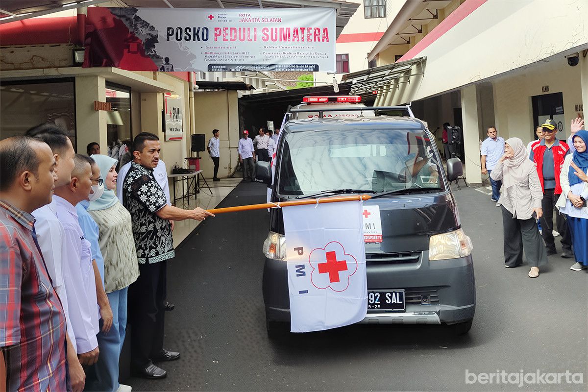 Wali Kota Jaksel Lepas Bantuan Kemanusiaan untuk Korban Bencana di Sumatra