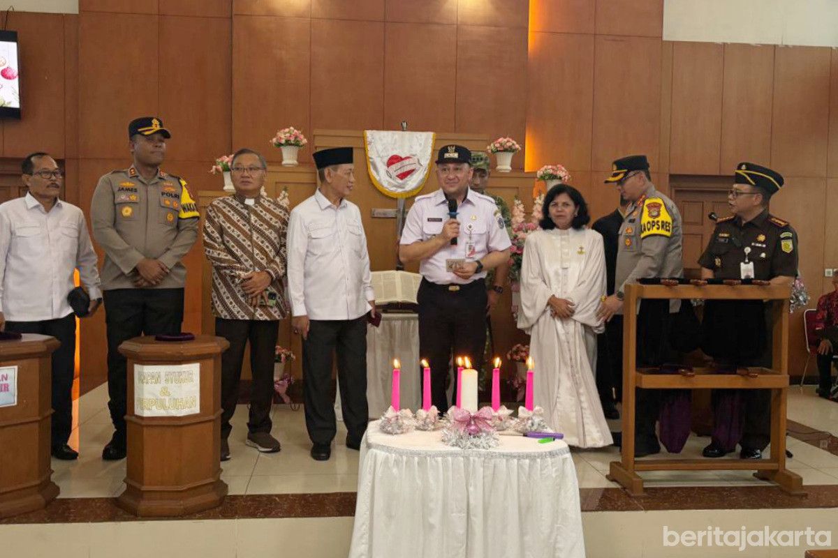 Wali Kota Jakut dan Jajaran Forkopimko Monitoring Perayaan Natal di Sejumlah Gereja