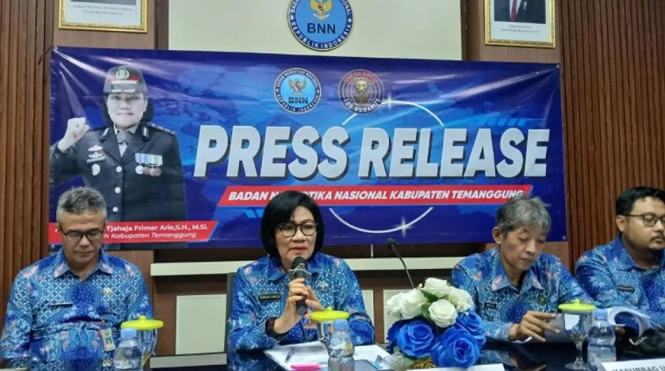 Sebanyak 38 Penyalahguna Narkotika Direhabilitasi BNNK Temanggung Selama 2025