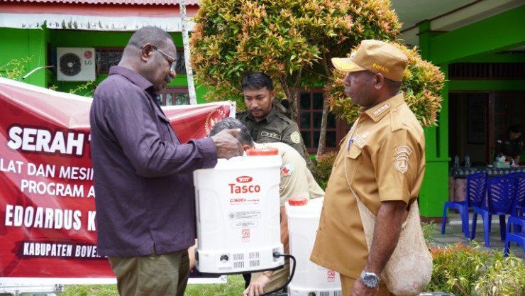 Bantuan Alsintan Dorong Kemandirian Petani Lokal di Boven Digoel