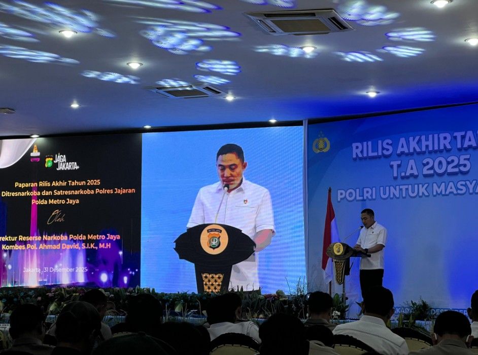 Polda Metro Sita 3.291 Ton Narkoba Sepanjang 2025, Nilainya Capai Rp1,7 Triliun