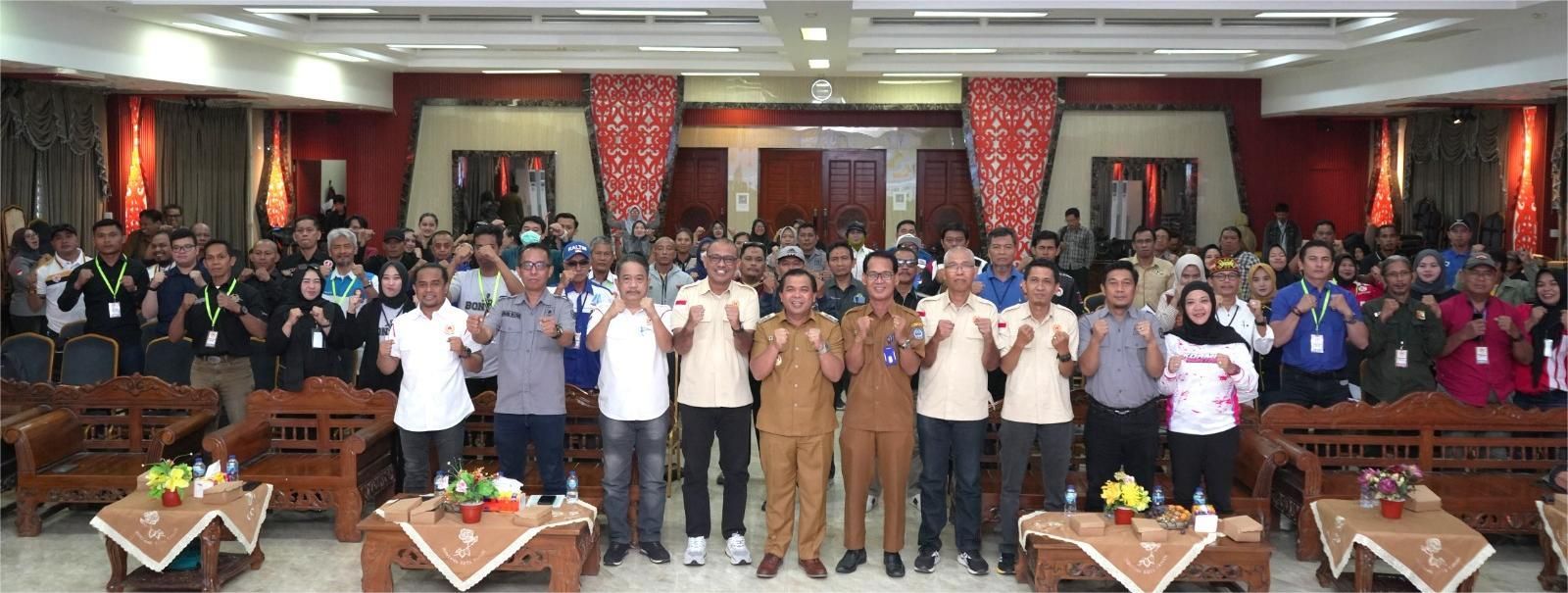 Bontang Bertekad Jadi Kota Penghasil Atlet Berprestasi, Wawali Agus Haris Buka Raker KONI