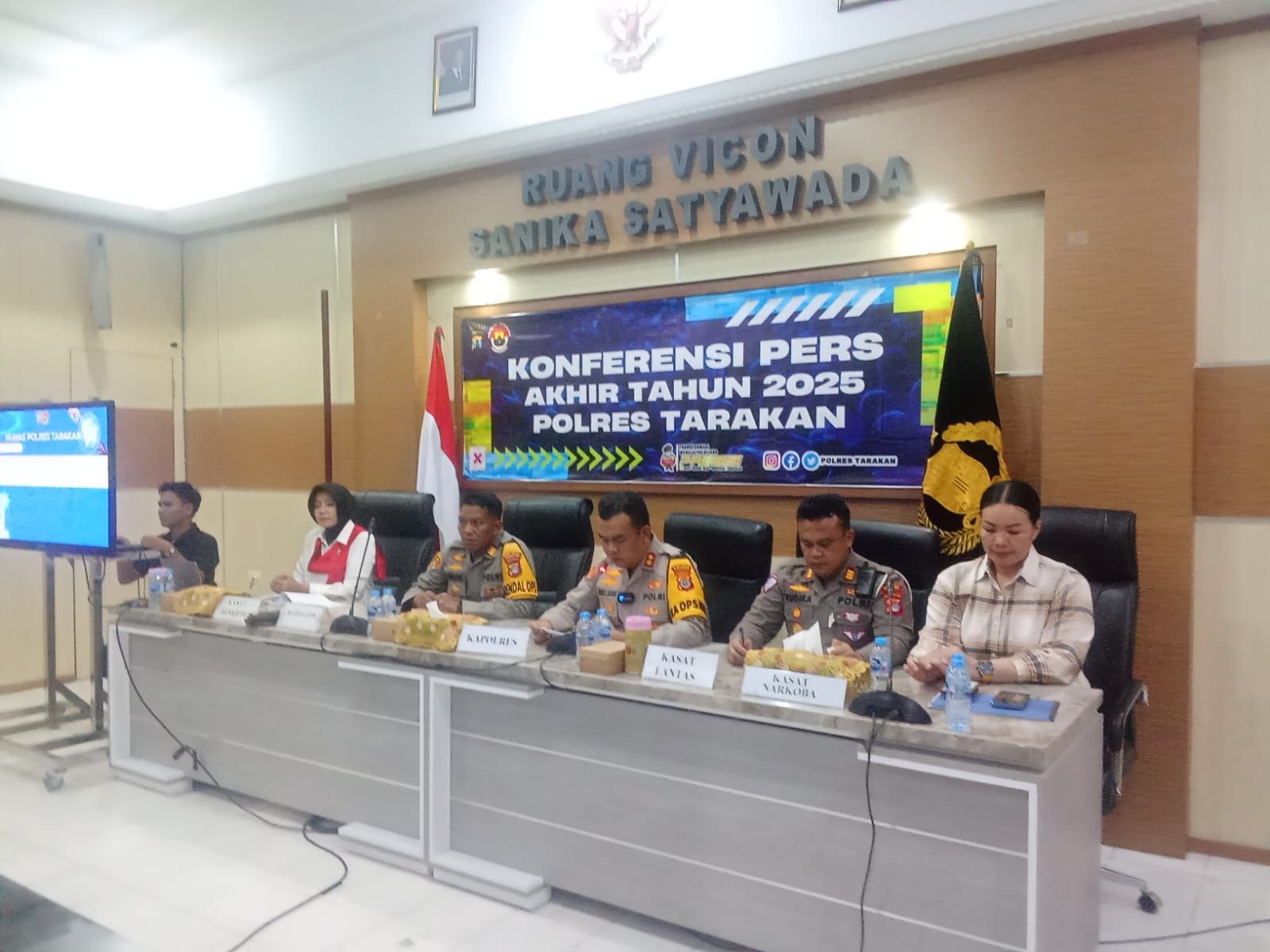 Di Tahun 2025 Pores Tarakan Tangani 563 Tindak Pidana