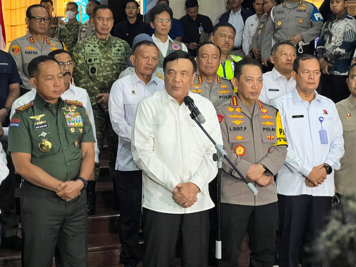 Pantau Keamanan Malam Tahun Baru di Seluruh Indonesia, Menko Polkam: Tak Ada Hal Menonjol