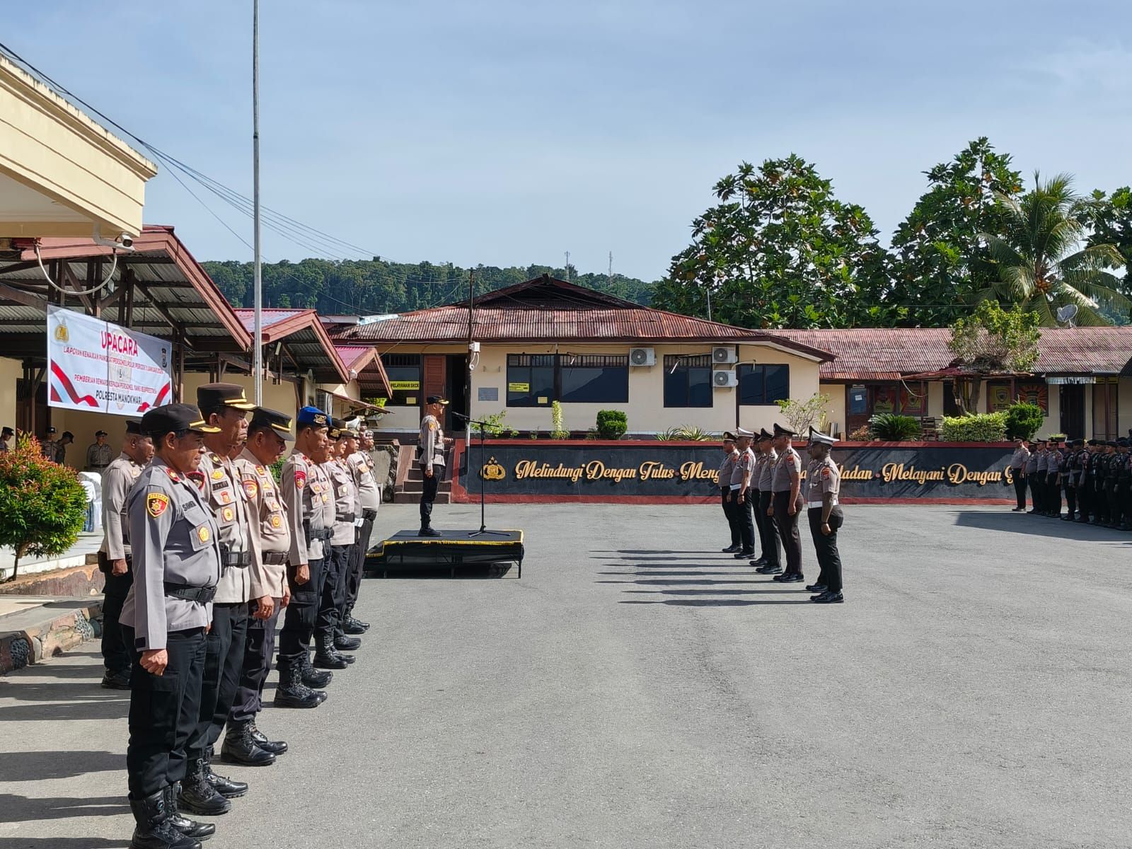 Evaluasi Akhir Tahun Polresta Manokwari Catat Puluhan Pelanggaran Personel Sepanjang 2025