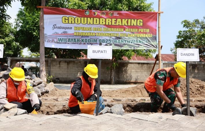 Pemkab Banyuwangi Fasilitasi Lahan Aset Daerah untuk Kantor Koperasi Merah Putih