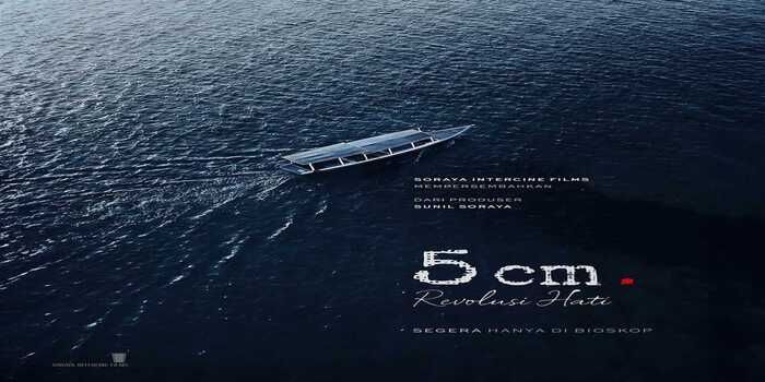 Poster Film 5 cm: Revolusi Hati Dirilis, Netizen Sambut Antusias dengan Beragam Harapan