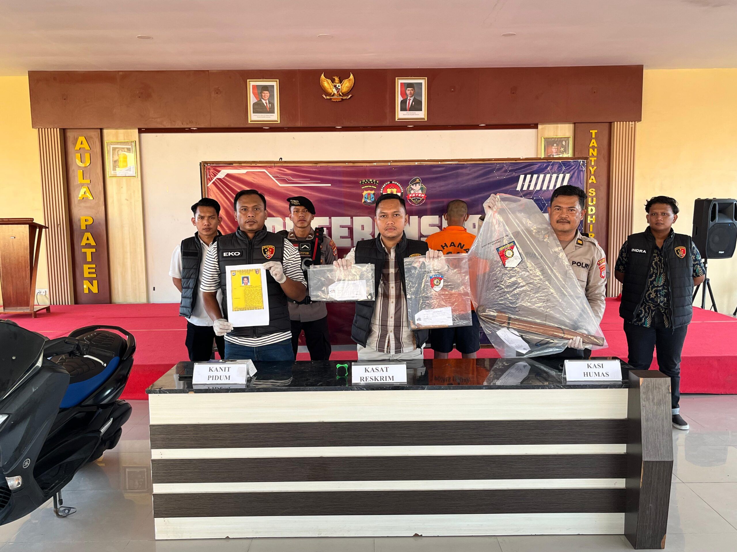 Satreskrim Polres Tarakan Berhasil Menangkap Pelaku Penganiayaan Warga Karang Anyar Pantai