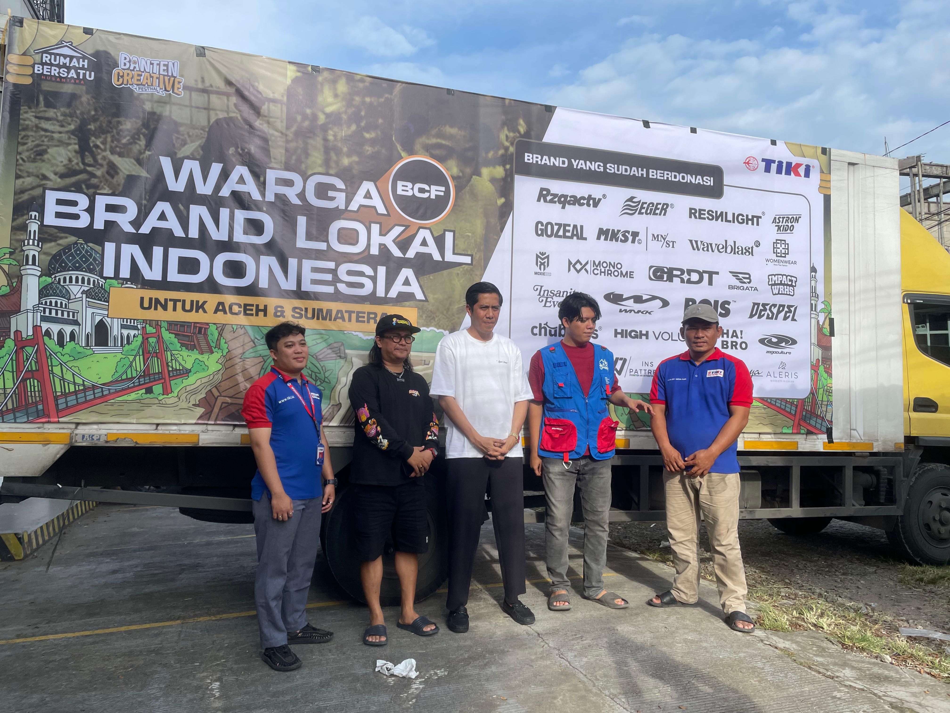 Tujuh Ribu Pakaian Baru dari Brand Lokal Banten Dikirim untuk Warga Aceh
