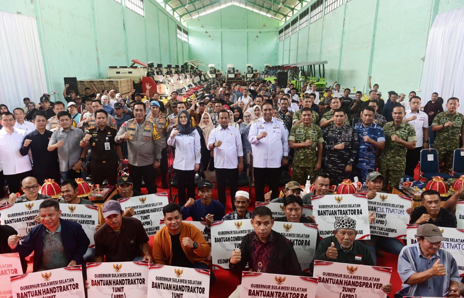 812 Kelompok Tani di Sulsel Dapat Bantuan Alsintan Senilai Rp120 Miliar dari Pemprov