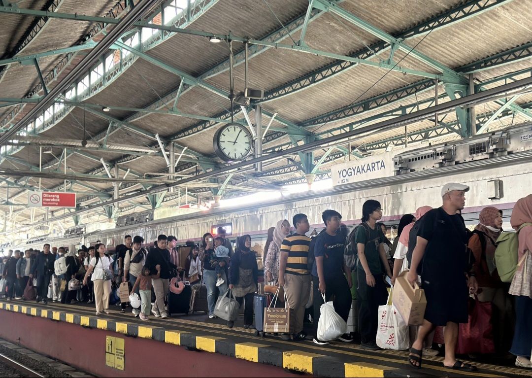 Lebih dari 1,13 Juta Penumpang Gunakan Kereta Api di Daop 6 Jogja Selama Nataru 2025 2026