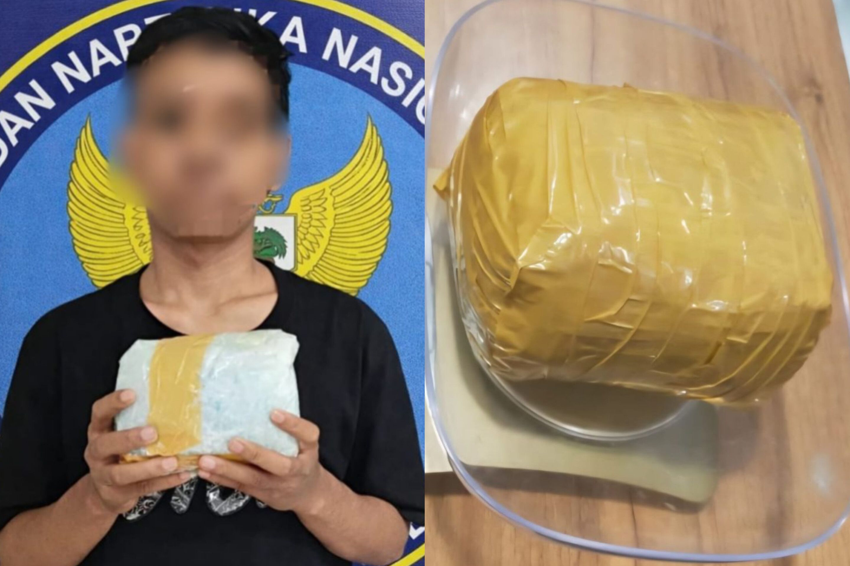 BNN Gagalkan Penyelundupan 1 Kg Sabu di Sidrap, Kurir Ditangkap Saat Menuju Makassar
