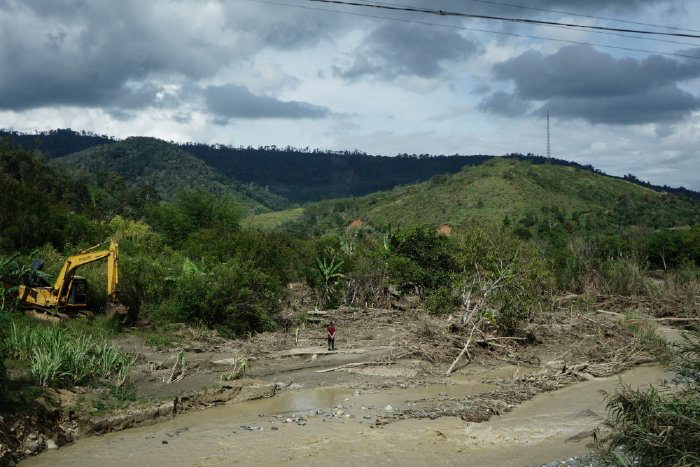 Jembatan Tergerus Air, Pemkab Aceh Tengah Perbaiki Jalur Linge–Jagong Jeget