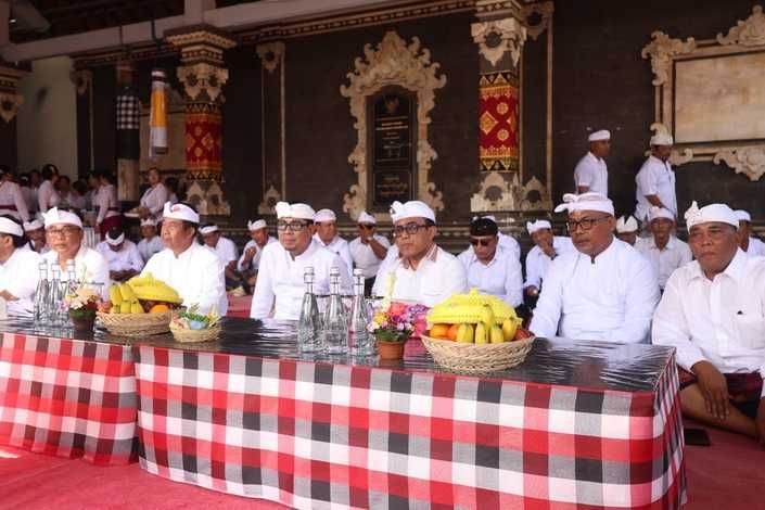 Pemelaspasan Bale Kulkul Banjar Puseh Pedungan Dihadiri Wali Kota Denpasar