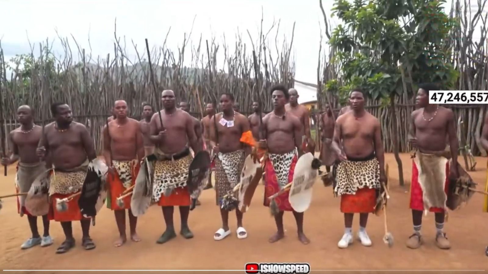 Streamer IShowSpeed Pulang ke Afrika, Lomba Lari dengan Cheetah Sampai Bergabung jadi Pejuang Suku
