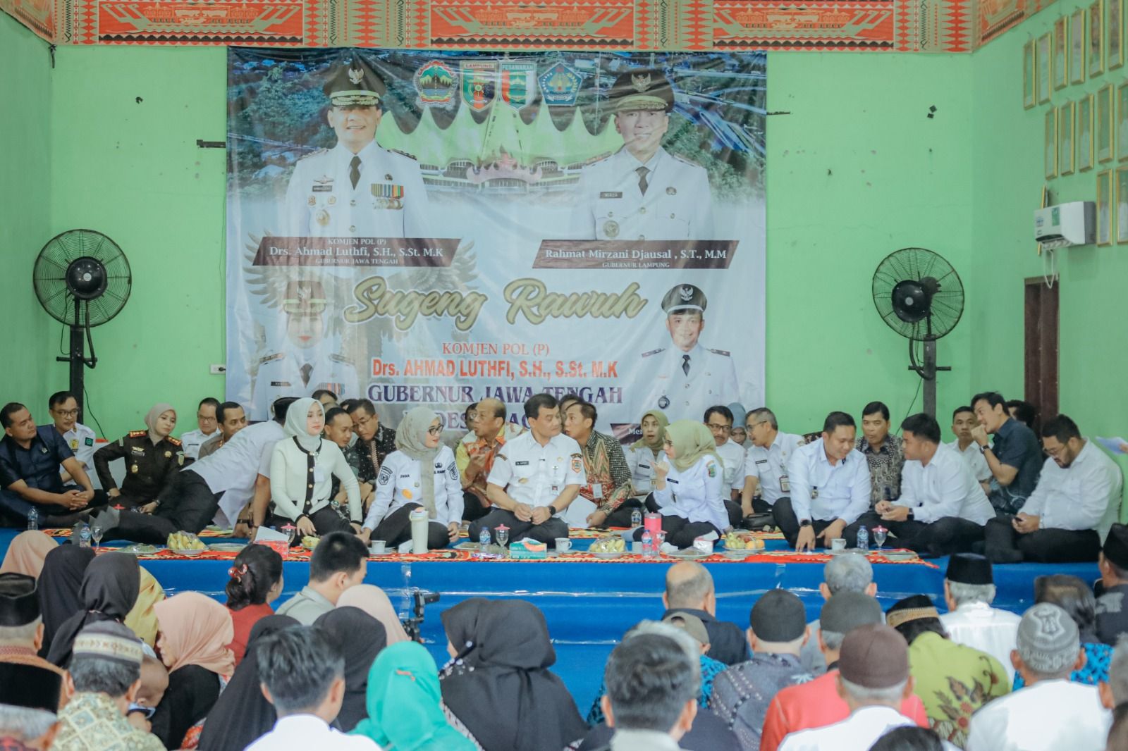 Ahmad Luthfi Temui Warga Jateng yang Tinggal di Lampung