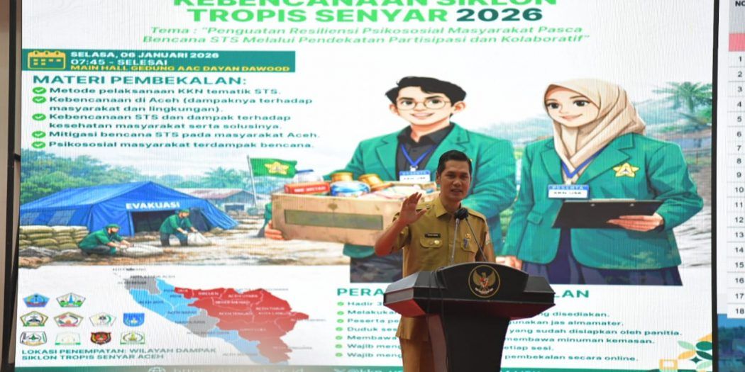 Mahasiswa KKN USK Didorong Jadi Garda Terdepan Pemulihan Bencana di Aceh