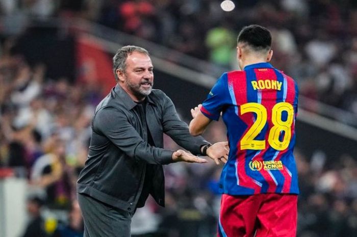 Tampil Impresif di Laga Kontra Athletic Bilbao, Hansi Flick Puji Performa Roony Bardghji di Barcelona