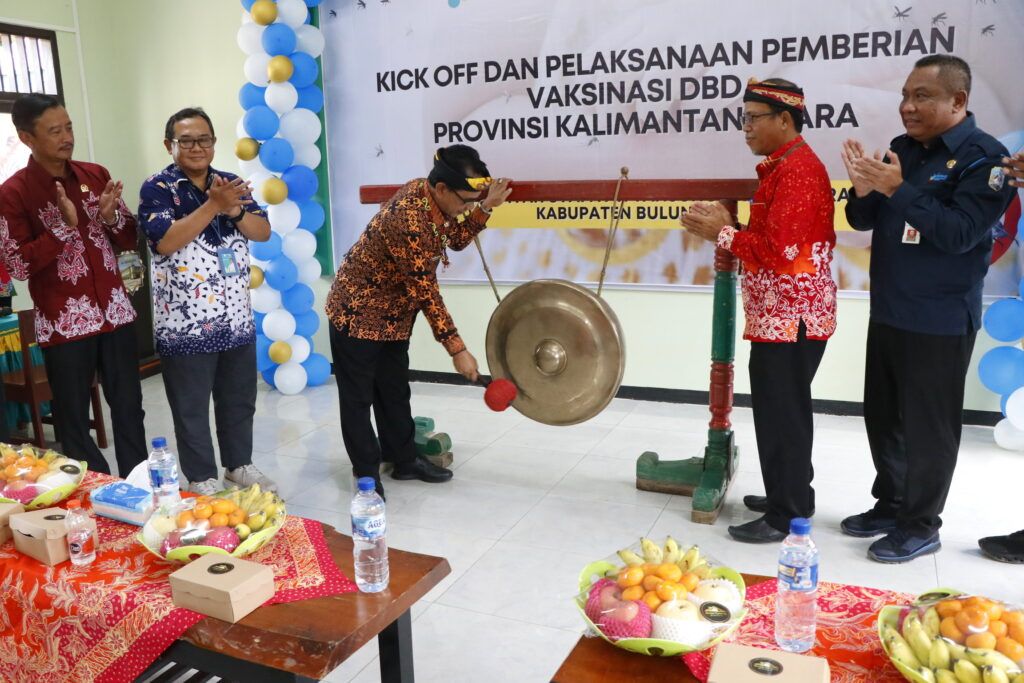 Pemprov gelar Kick Off Vaksinasi Dengeu Perdana di Kabupaten Bulungan, sasar Siswa SD
