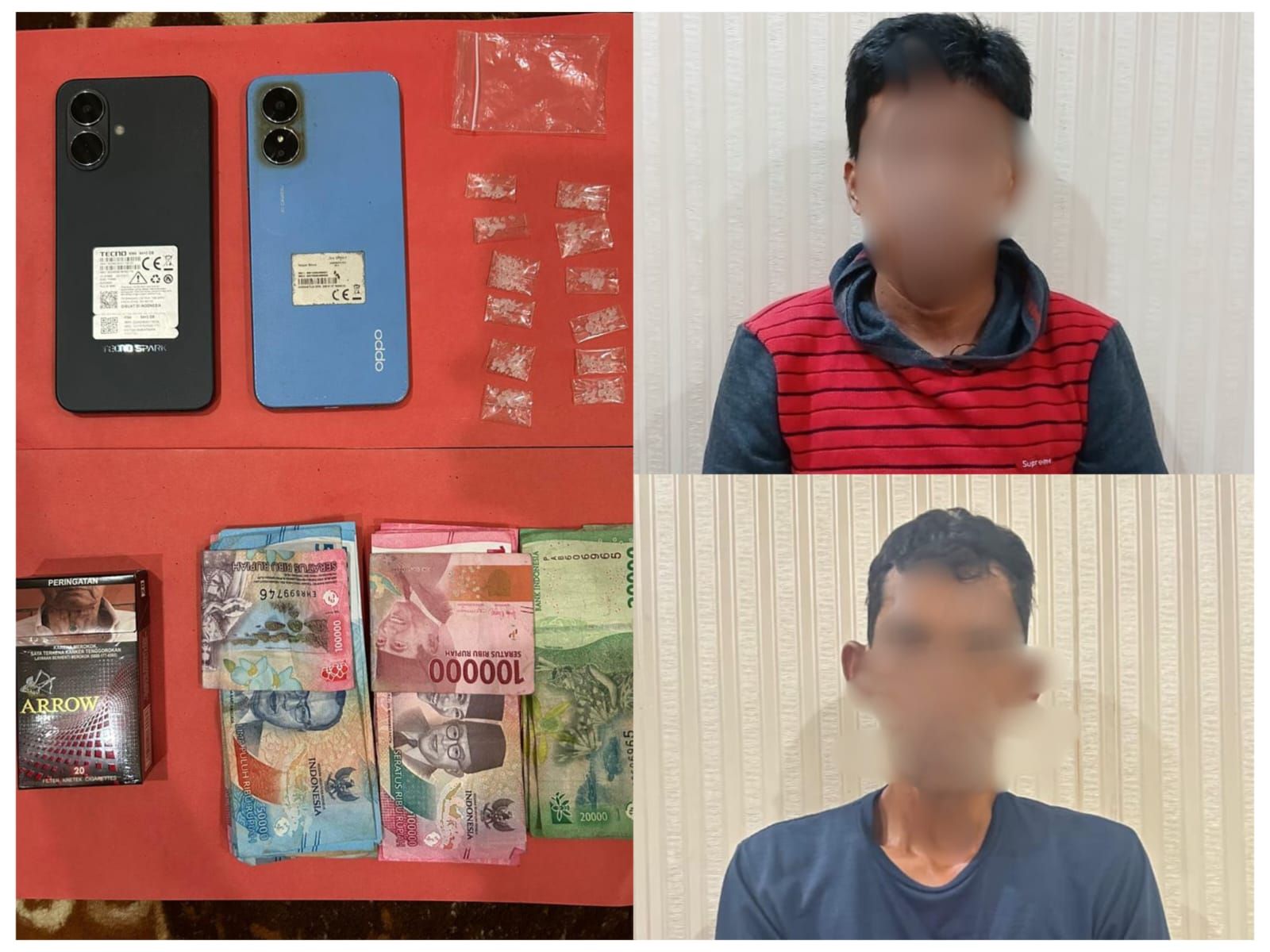 Peredaran Sabu di Nunukan Tengah Digagalkan, Dua Pria Diamankan Polisi