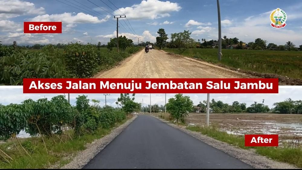 Bantuan Pemprov Sulsel Tuntaskan Perbaikan Jalan di Luwu, Akses Warga Kini Lebih Nyaman