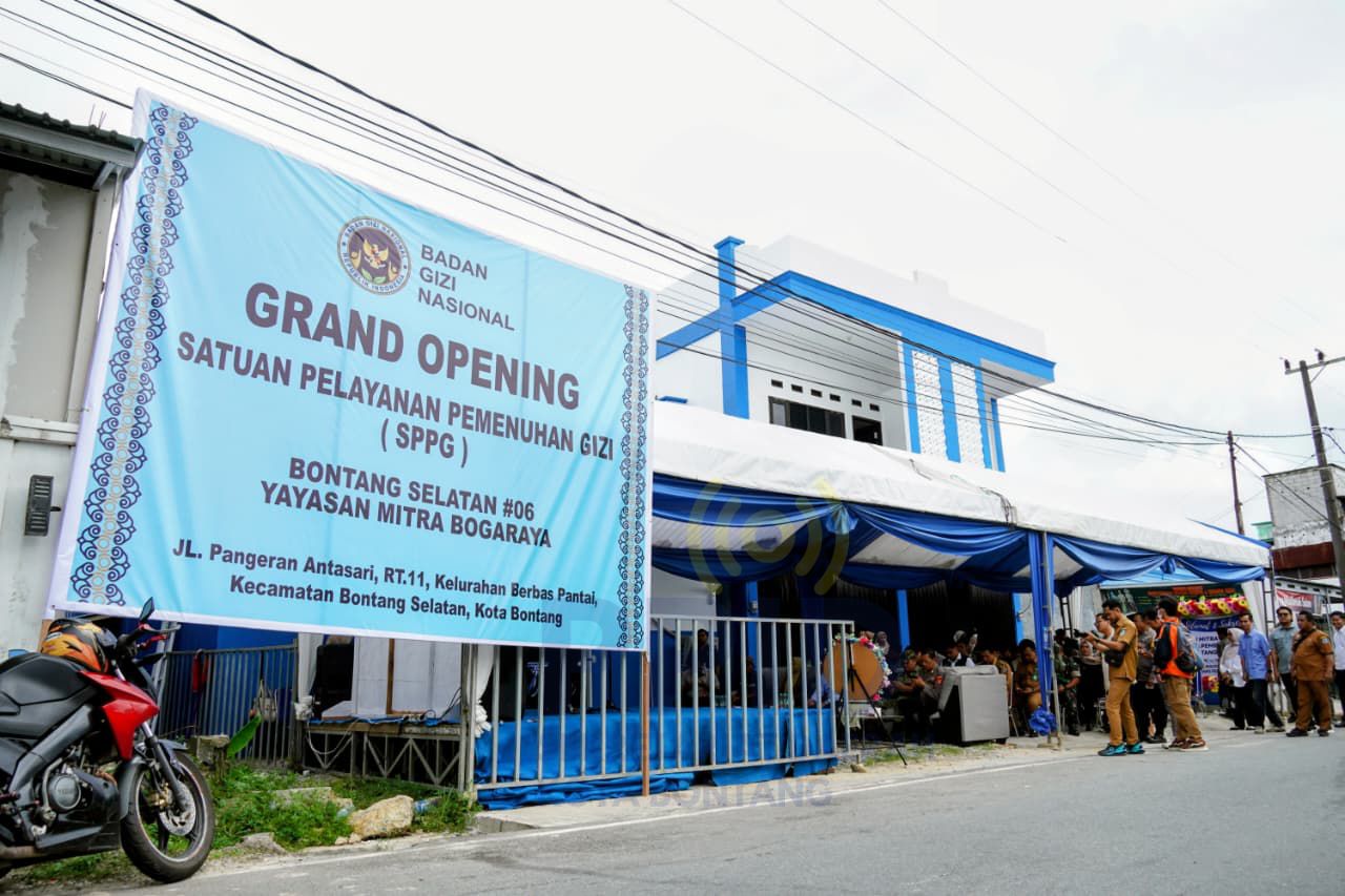Resmikan Dapur Gizi ke-13, Wali Kota Bontang Targetkan 23 SPPG Beroperasi Dukung Program MBG