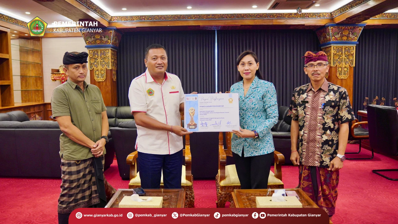 KURDA GAS dan Program KEJAR Antar Gianyar ke Nominasi TPAKD Award