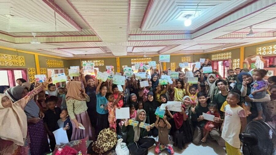 Mahasiswa Fisika USK Bantu Warga Bangun Akses Air Bersih Pascabanjir