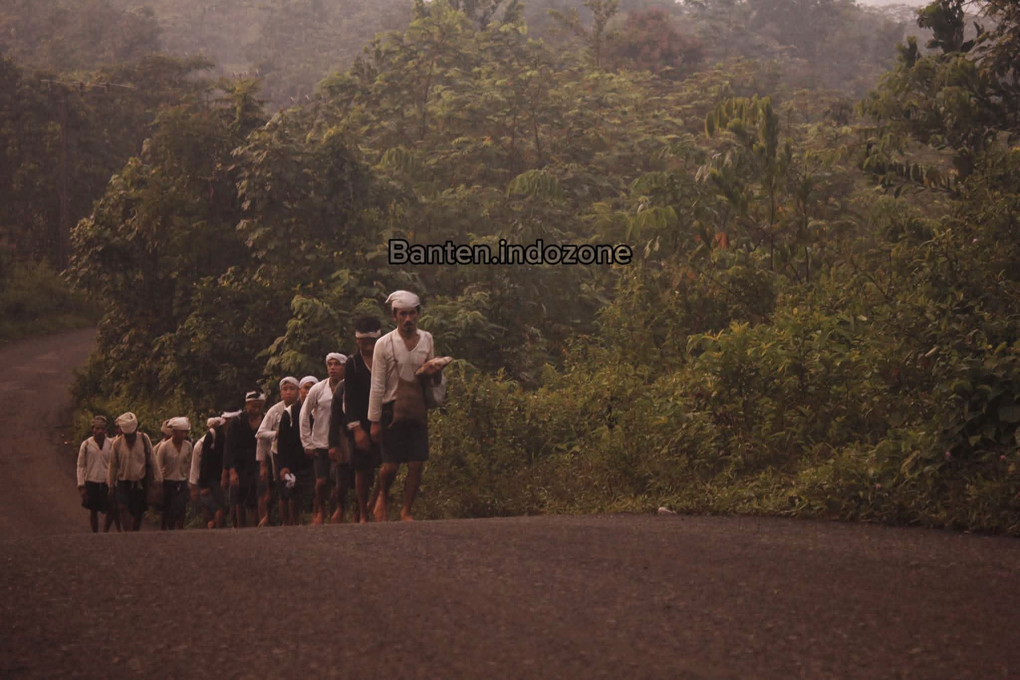 Mengenal Ritual Damarwilis Suku Baduy Dalam Saat Perjalanan Seba