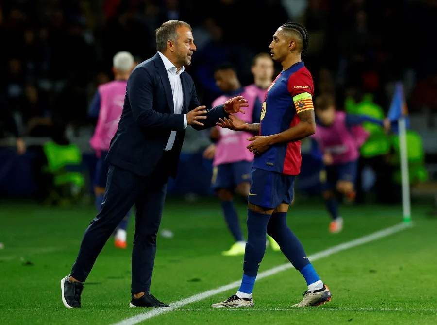 Raphinha Sebut Kedatangan Hansi Flick ke Barcelona Merubah Segalanya
