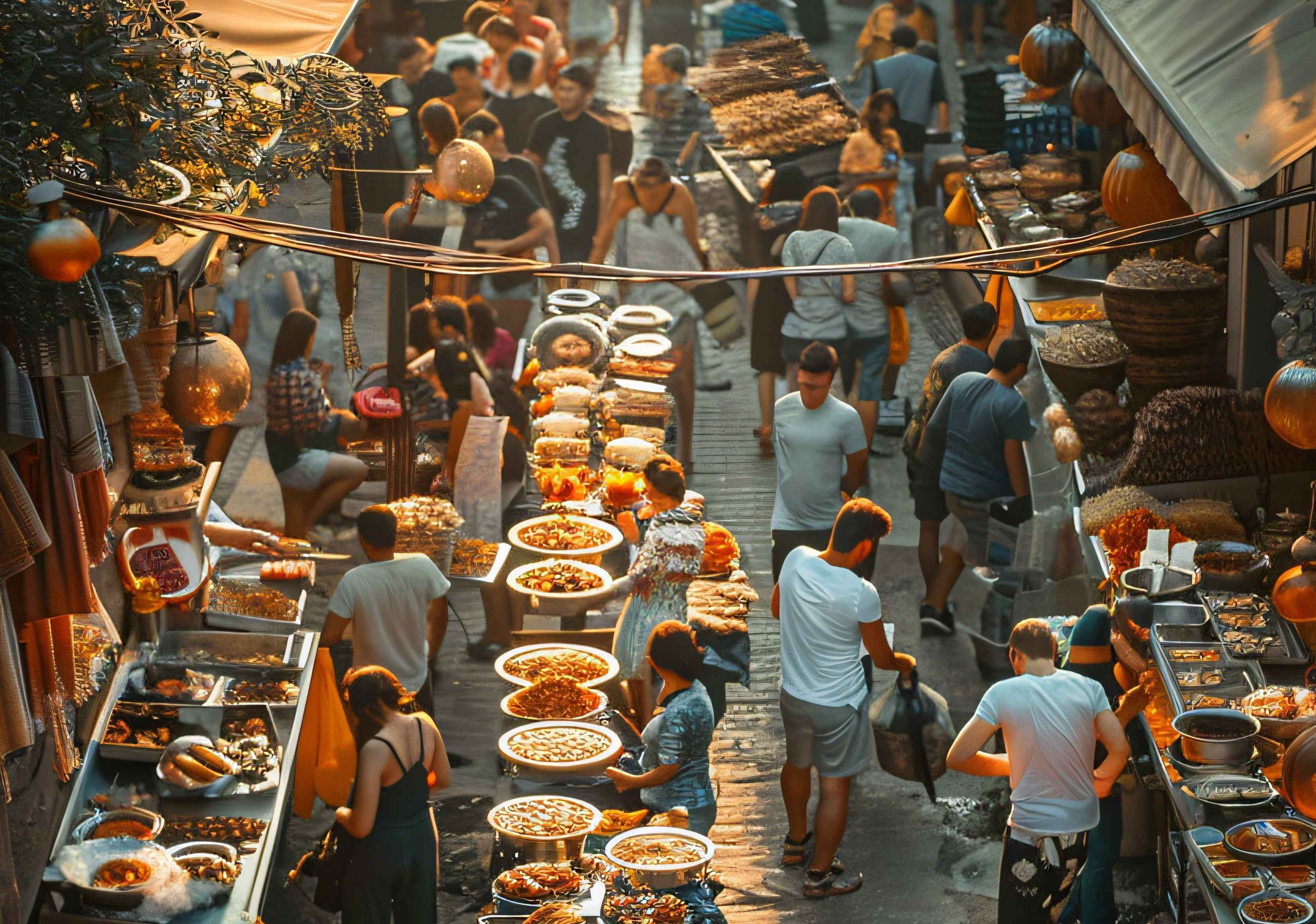 Pasar Ramadhan di Jl. Sao-sao Kendari, Surganya Takjil dan Kuliner