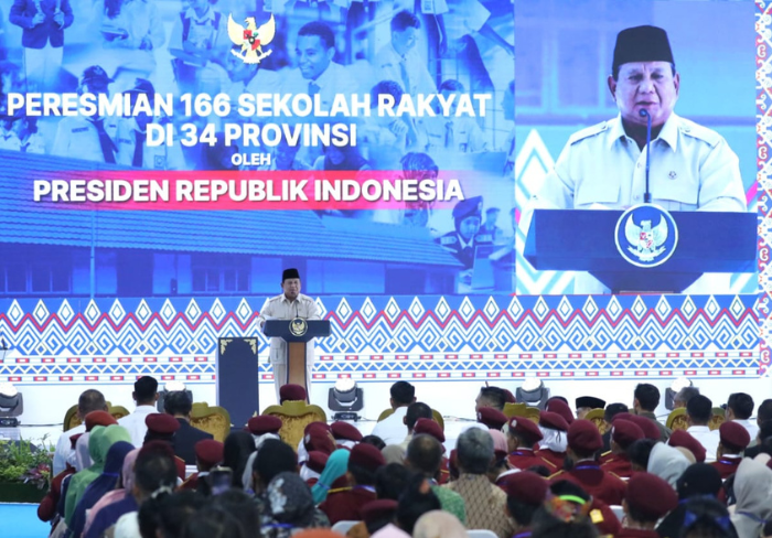 Prabowo Resmikan 166 Sekolah Rakyat, Negara Hadir untuk Pendidikan Anak Kurang Mampu