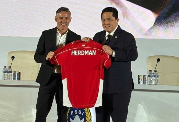 PSSI Resmi Perkenalkan John Herdman Sebagai Pelatih Kepala Timnas Indonesia