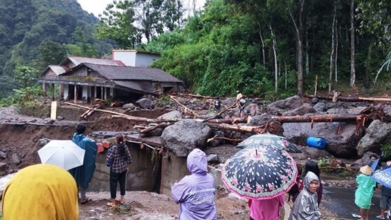 3.642 Warga Desa Tempur Jepara Terjebak Setelah Bencana Longsor