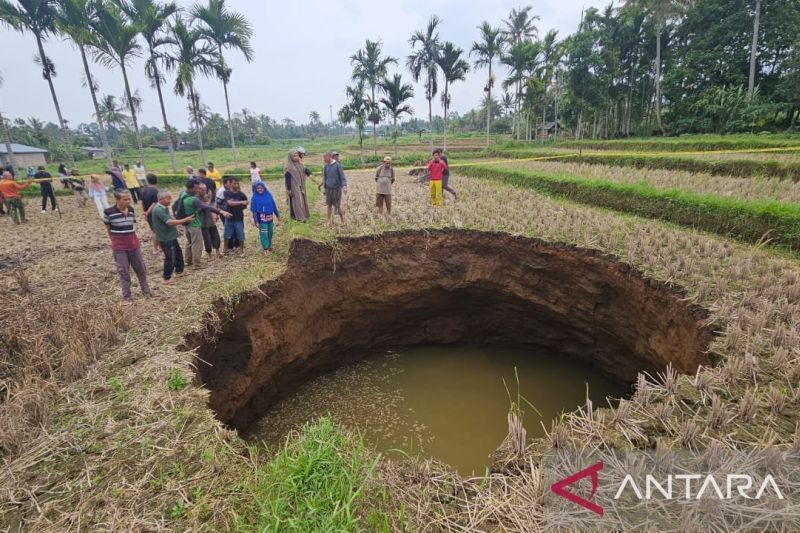 Apa Itu Sinkhole? Mengenal Fenomena Alam yang Saat Ini Terjadi di Limapuluh Kota Sumbar