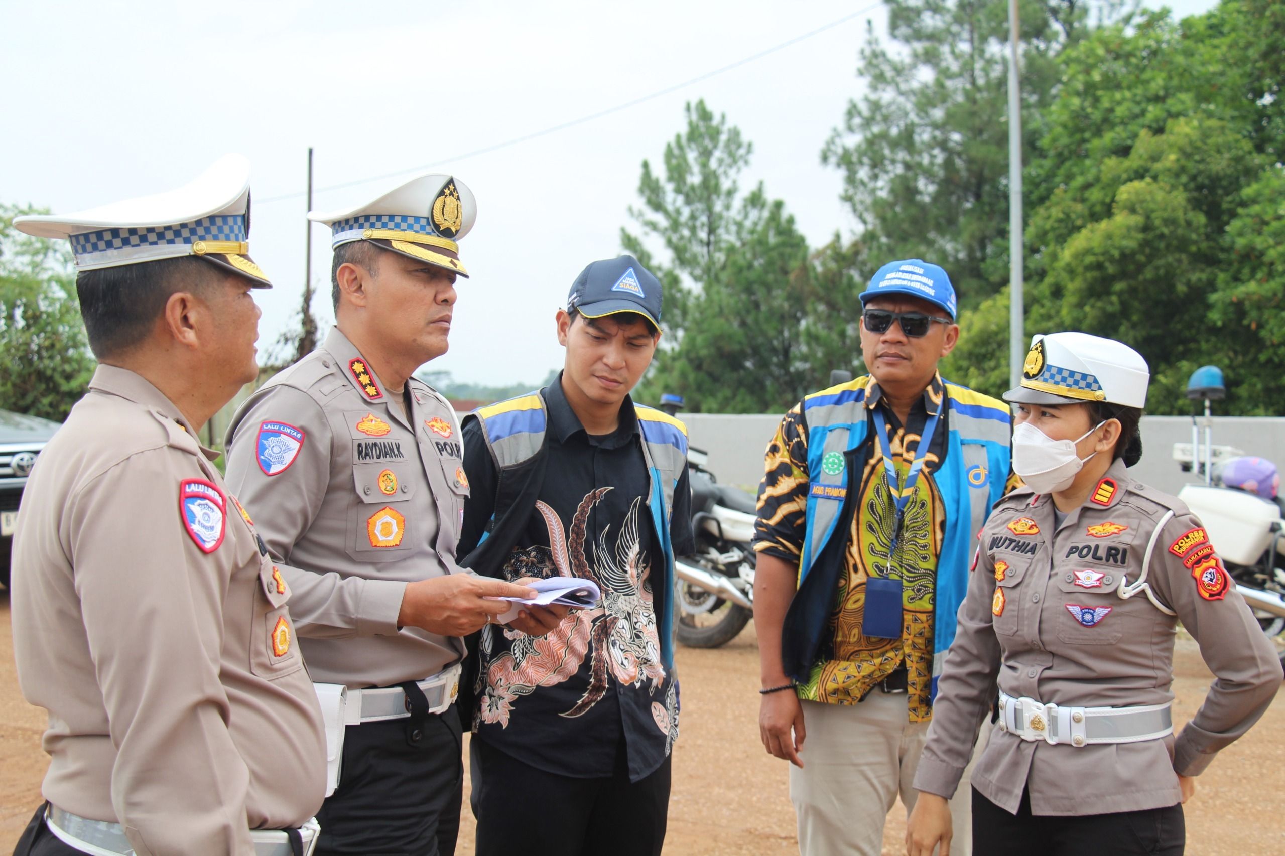 Jelang Operasi Ketupat 2026, Polres Purwakarta Lakukan Pengecekan Jalur