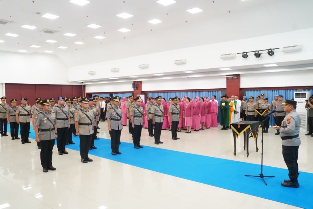 Polda Riau Rombak 5 Kapolres Sekaligus, Ini Daftar Pejabat Barunya