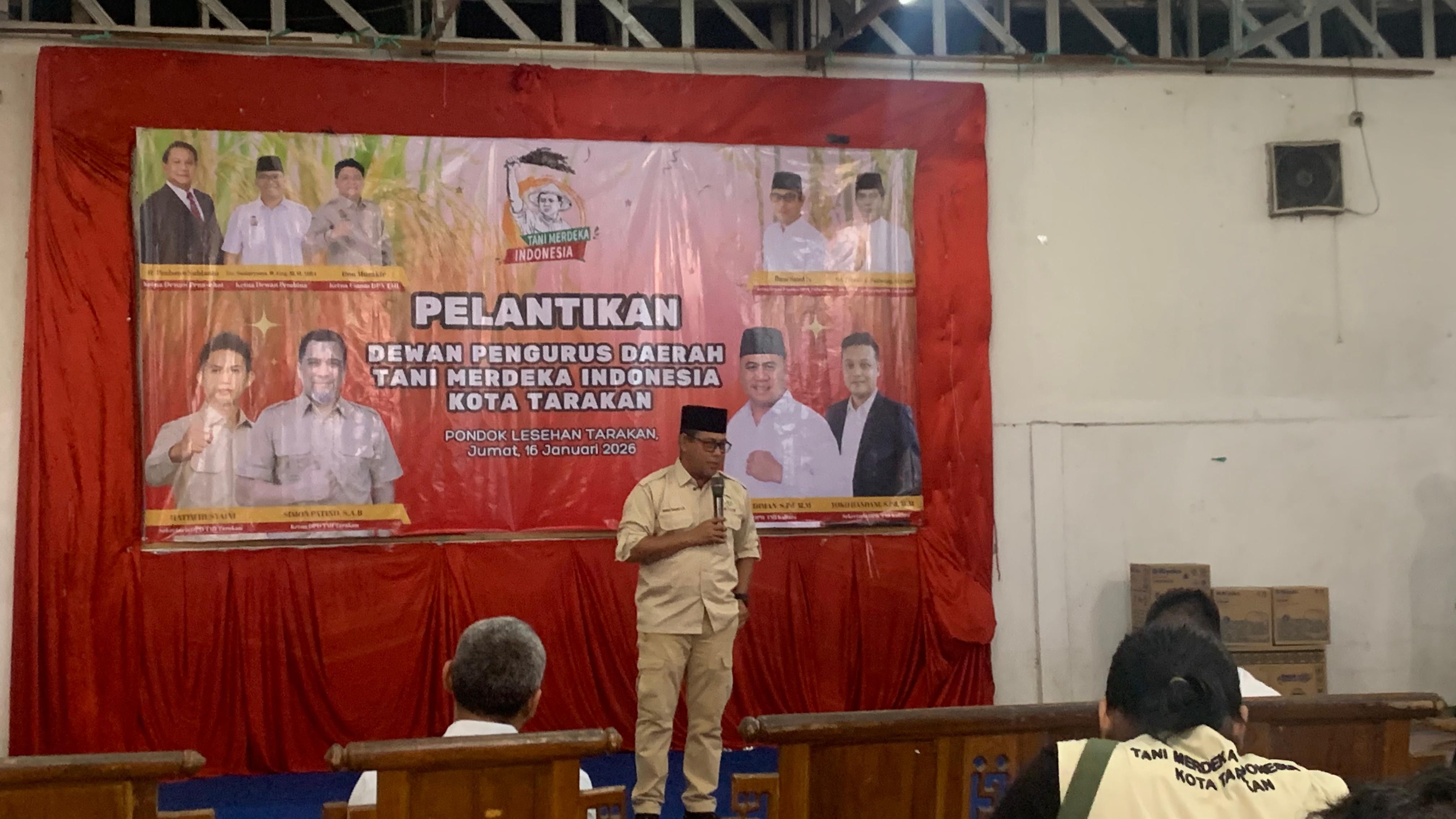 Hadiri Pelantikan DPD TMI Kota Tarakan, Ibnu Saud: Semoga Memberikan Manfaat Nyata Bagi Anggota dan Masyarakat
