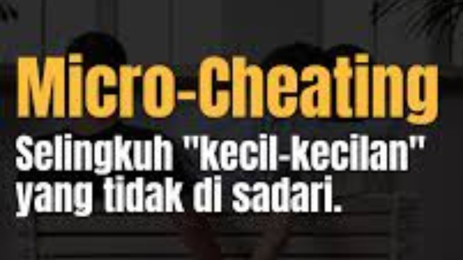 Micro Cheating, Awal Retaknya Hubungan yang Kerap Tak Disadari