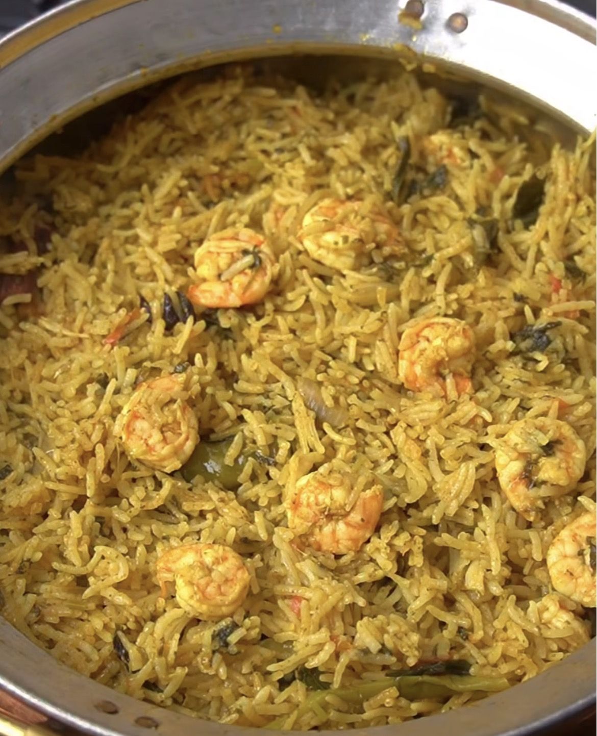 Anti Mainstream! Cobain Resep Gongura Prawns Pulao, Nasi Rempah Asam Segar Khas India Selatan