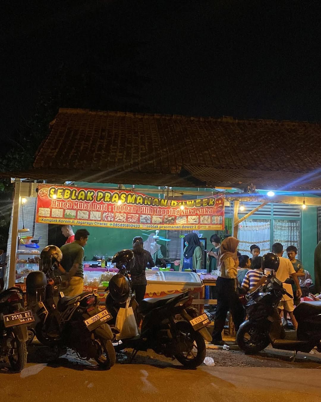 Seblak Prasmanan Dower Dengan Topping Lengkap Tempatnya Pecinta Seblak Di Kota Serang