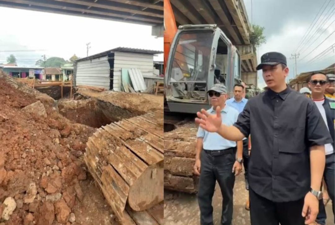 Bupati Lampung Selatan Siapkan Solusi Permanen Atasi Persoalan Banjir di Flyover Natar