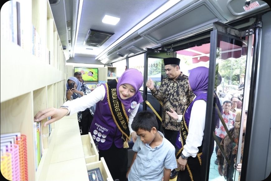 Inovasi Baru Tingkatkan Literasi Melalui Bus Keliling
